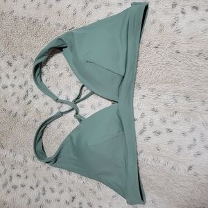Women's Green Bikini Top